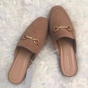 Open heel Loafers